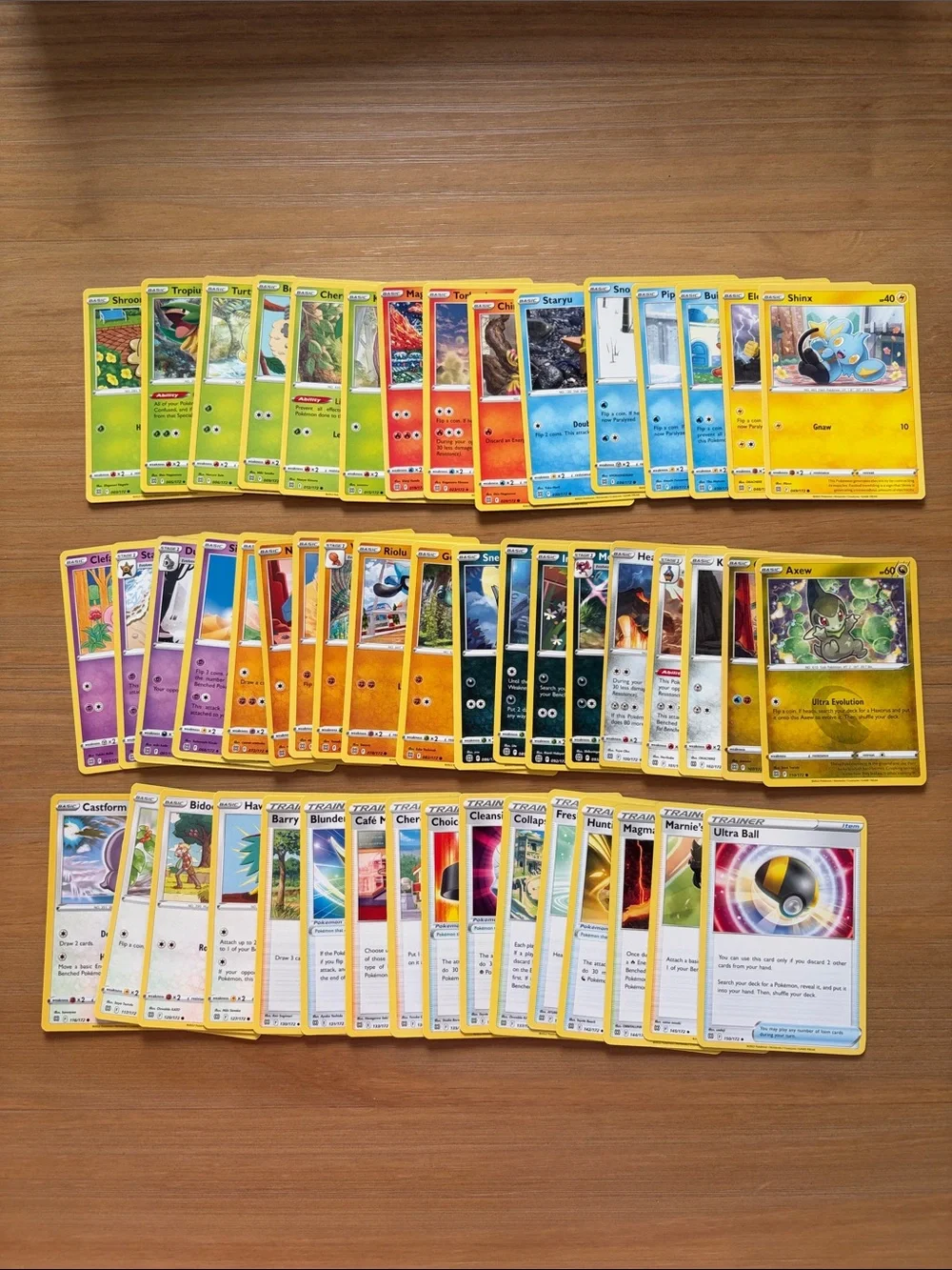 Brilliant Stars Lot | 50 Unique Cards | Binder Starter Collection